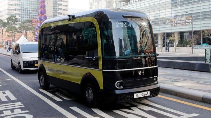 Seoul Targetkan 500 Bus Otonom Tanpa Sopir Beroperasi pada 2030