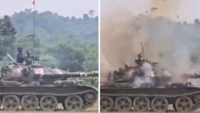 Naas, 2 Prajurit Tewas saat Tank Buatan China Meledak di Latihan Militer